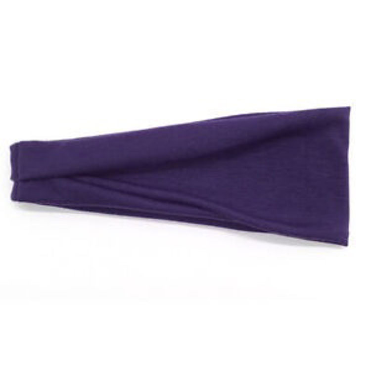 Picture of 3196- PURPLE HAIR ACCESSORY -Cotton Headband Soft Stretch